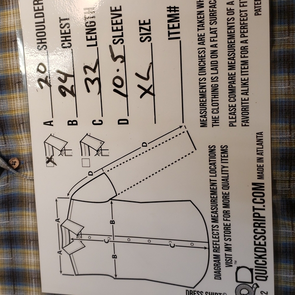 Size XL organic cotton Horny Toad short sleeve buttoned down shirt. B14 - Picture 9 of 9